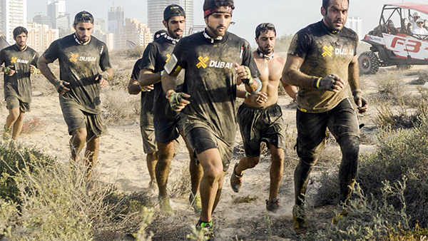 ದುಬೈ:ಸ್ಪಾರ್ಟನ್ ರೇಸ್‌ನಲ್ಲಿ ಸಾವಿರಾರು ಮಂದಿ ಭಾಗಿ