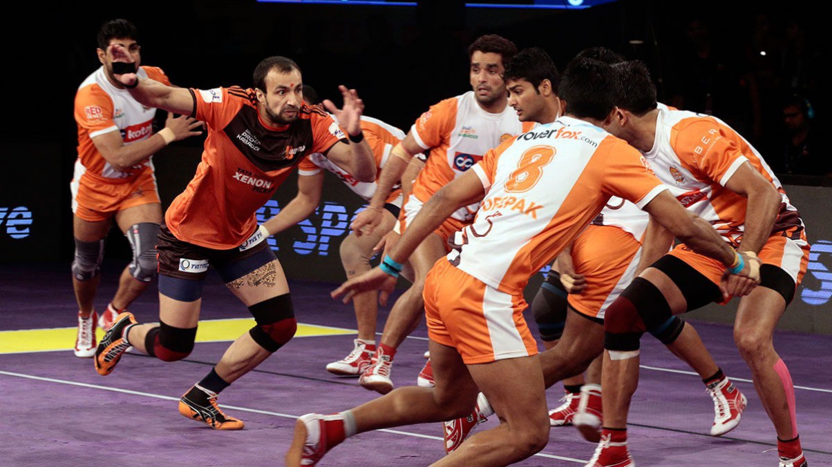 ಪ್ರೊಕಬಡ್ಡಿ ಲೀಗ್: ಪುಣೇರಿ ವಿರುದ್ಧ ಮುಂಬಾಗೆ ರೋಚಕ ಜಯ