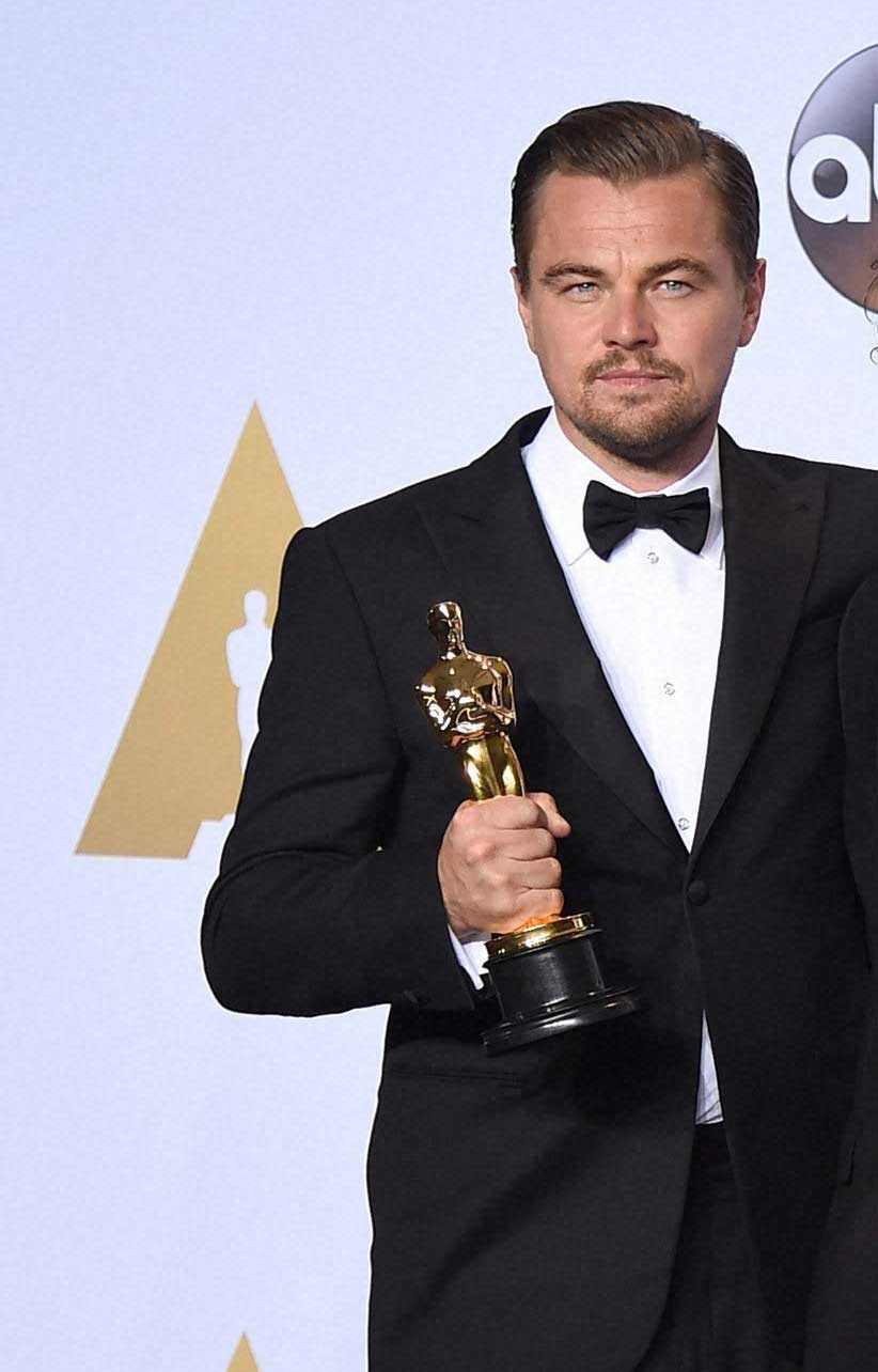 ಅಮೇರಿಕದ ಉಪಾಧ್ಯಕ್ಷರೆದುರೇ   ದುರಾಸೆಯ ರಾಜಕೀಯ ದ ವಿರುದ್ಧ ಹೋರಾಡಲು ಕರೆ ನೀಡಿದ ಲಿಯೋನಾರ್ಡೋ