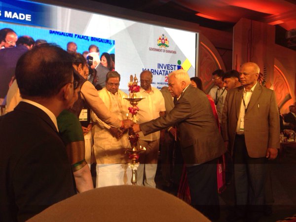 ಇನ್ವೆಸ್ಟ್ ಕರ್ನಾಟಕ ಸಮಾವೇಶಕ್ಕೆ ಚಾಲನೆ