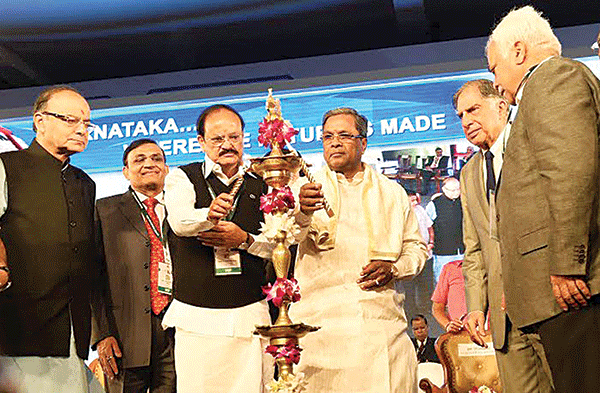 ಇನ್ವೆಸ್ಟ್ ಕರ್ನಾಟಕ-2016ಕ್ಕೆ ಅದ್ದೂರಿ ಚಾಲನೆ: ಬಡತನ ನಿರ್ಮೂಲನೆಗೆ ಆದ್ಯತೆ - ಜೇಟ್ಲಿ