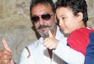 ಸಂಜಯ್ ದತ್ ರ ಆರುವರ್ಷದ ಪುತ್ರ ಈಗ ಸಿನೆಮಾ ನಟ