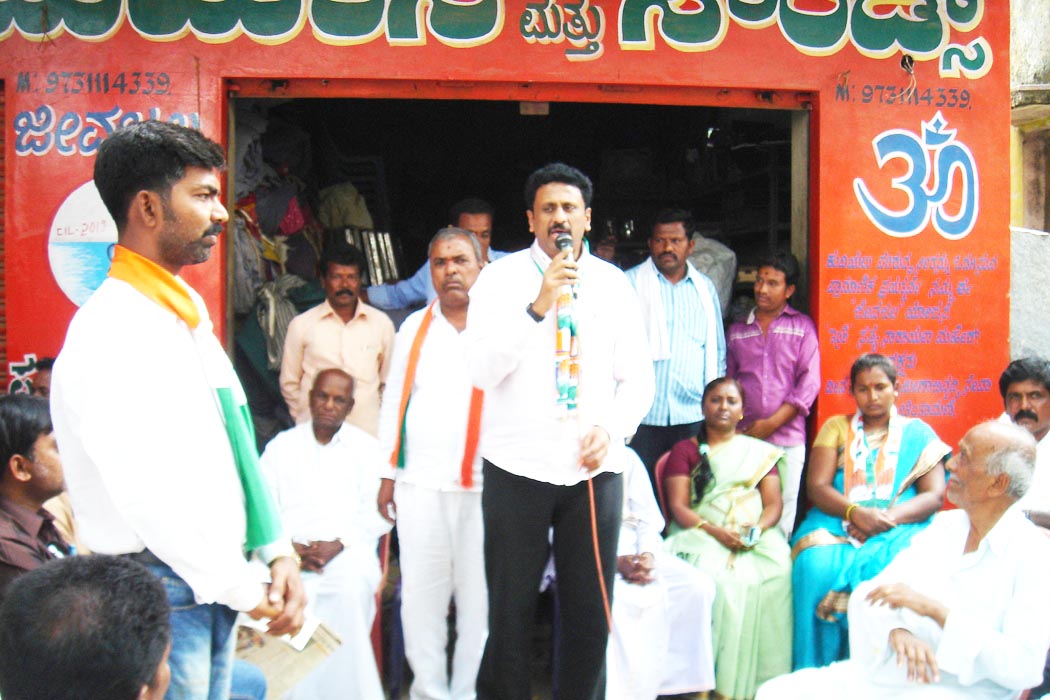 ಸ್ವಚ್ಛರಾಜಕೀಯಕ್ಕಾಗಿ ಕಾಂಗ್ರೆಸ್ ಬೆಂಬಲಿಸಿ: ಎಂ.ಸಿ. ಸುಧಾಕರ್