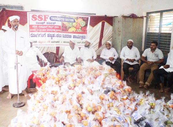 ಎಸ್ಸೆಸ್ಸೆಫ್ ತೊಕ್ಕೊಟ್ಟು ಸೆಕ್ಟರ್ ರಿಲೀಫ್ ಸರ್ವಿಸ್‌ನಿಂದ ನೆರವು