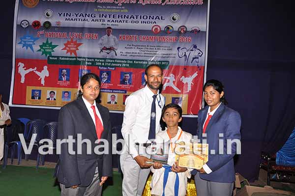 ಮೂಡುಬಿದಿರೆ : 2ನೇ ರಾಷ್ಟ್ರಮಟ್ಟದ ಓಪನ್ ಕರಾಟೆ ಚಾಂಪಿಯನ್‌ಶಿಪ್‌ -ವಿದ್ಯಾರ್ಥಿ ಪ್ರತ್ಯೂಷ್ ಪಿ. ಚಿನ್ನದ ಪದಕ