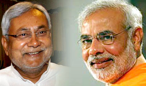 ವೇದಿಕೆ ಹಂಚಿಕೊಂಡ ಮೋದಿ-ನಿತೀಶ್ ಪ್ರಧಾನಿಯ ಗುಣಗಾನಗೈದ ಬಿಹಾರ ಸಿಎಂ