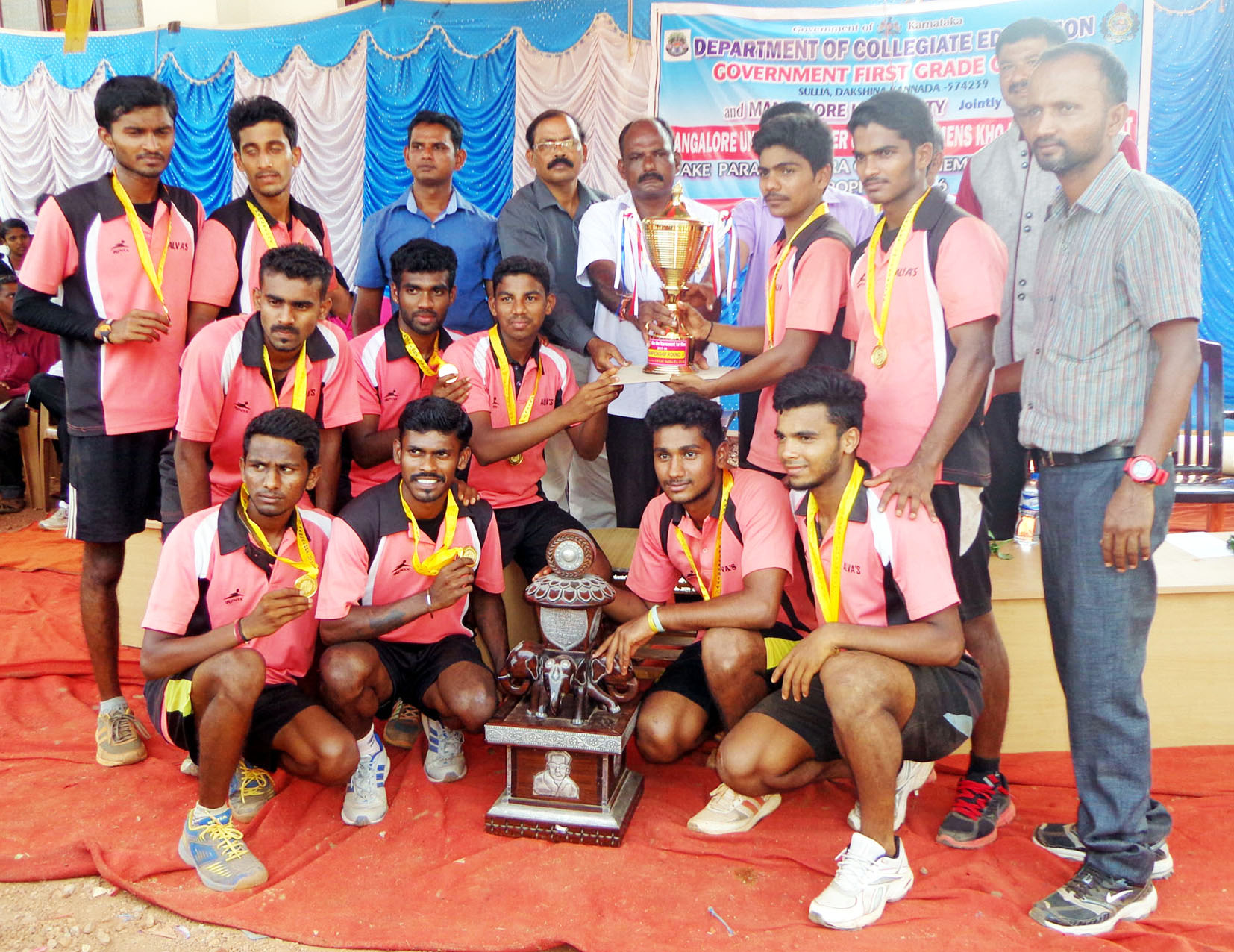 ಮಂಗಳೂರು ವಿವಿ ಅಂತರ್ ಕಾಲೇಜು ಪುರುಷರ ಖೋ ಖೋ ಪಂದ್ಯ