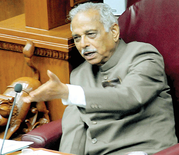 ರಾಜ್ಯದಲ್ಲಿ ಭೀಕರ ಬರ; ಎಡವಿದ ಸರಕಾರ: ಸ್ಪೀಕರ್ ಅಸಮಾಧಾನ