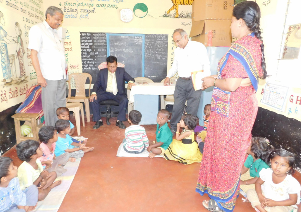 ರಾಮನಗರ:ಮಾನವ ಹಕ್ಕುಗಳ ಆಯೋಗದ ಸದಸ್ಯ ಸಿಜಿ ಹುನಗುಂದ ಭೇಟಿ