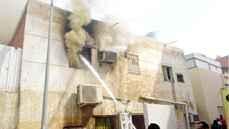 ಜಿದ್ದಾ ಬೆಂಕಿ ಅಕಸ್ಮಿಕ: ಒಂದೇ ಕುಟುಂಬದ ಮೂವರ ಮೃತ್ಯು