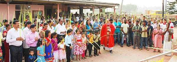 ಕರಾವಳಿಯಾದ್ಯಂತ ಶ್ರದ್ಧಾಭಕ್ತಿಯ ಪಾಮ್ ಸಂಡೆ ಆಚರಣೆ