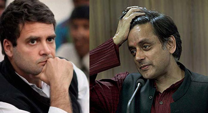 ರಾಹುಲ್ ಗಾಂಧಿ, ಶಶಿ ತರೂರು ವಿರುದ್ಧ ದೇಶದ್ರೋಹಿ ಸಂಚು: ನ್ಯಾಯಾಲಯಕ್ಕೆ ದೂರು