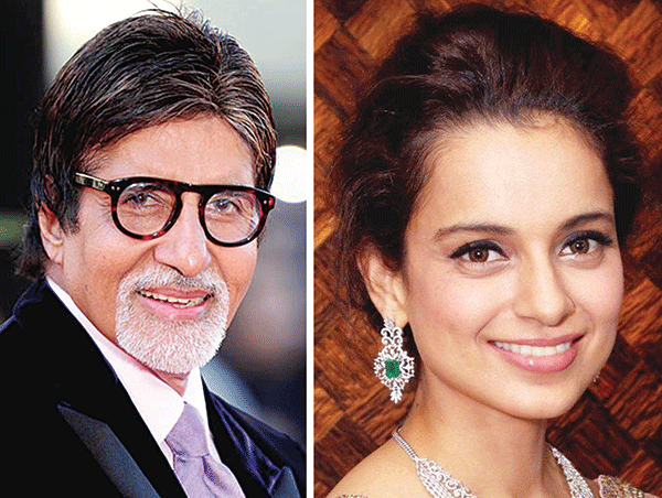 63ನೆ ರಾಷ್ಟ್ರೀಯ ಚಲನಚಿತ್ರ ಪ್ರಶಸ್ತಿ ಪ್ರಕಟ: ಅಮಿತಾಭ್, ಕಂಗನಾ ಶ್ರೇಷ್ಠ ನಟ/ನಟಿ