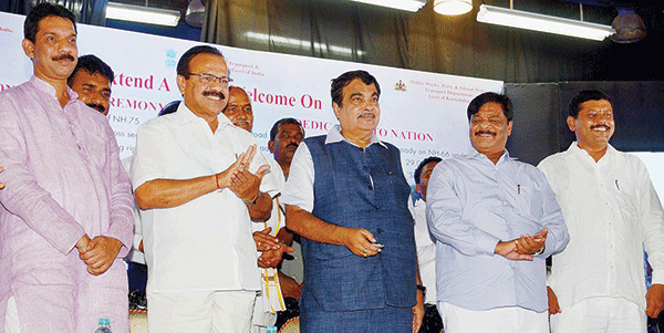 ರಾಜ್ಯಕ್ಕೆ ಹೆಚ್ಚುವರಿ 4,000 ಕಿ.ಮೀ. ರಾ.ಹೆದ್ದಾರಿ ರಸ್ತೆ: ಗಡ್ಕರಿ