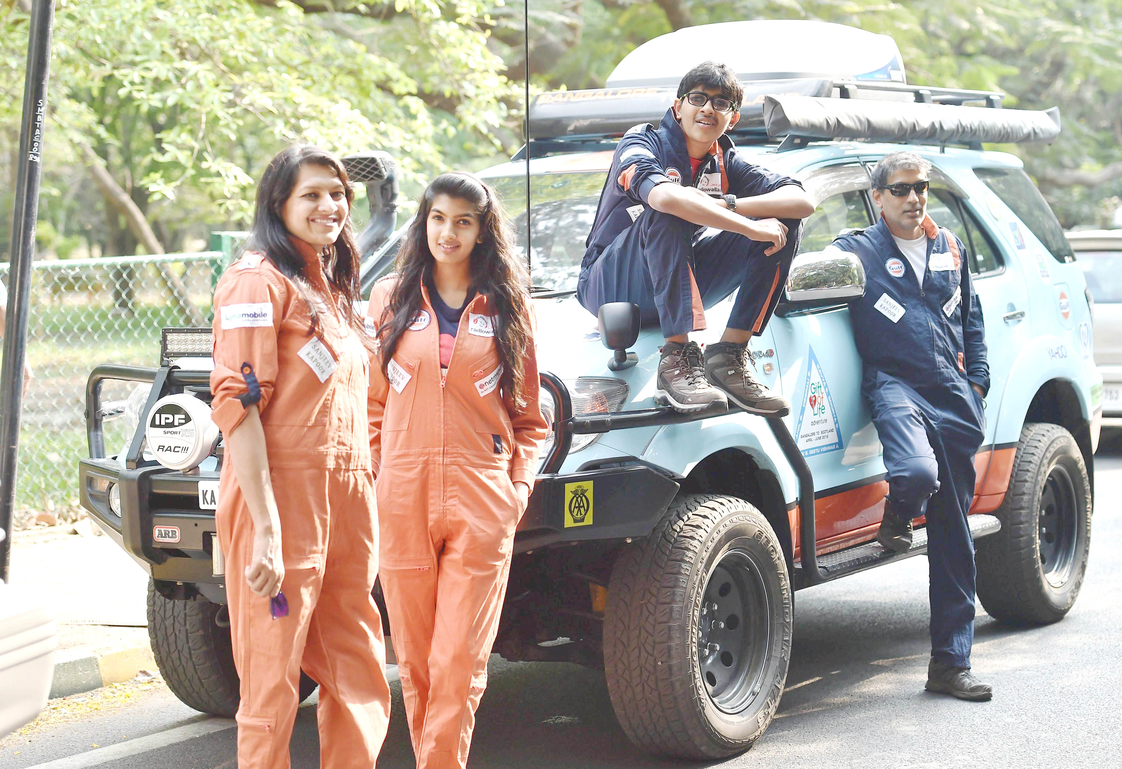 ಕಿಡ್ನಿದಾನ ಜಾಗೃತಿಗಾಗಿ ಕಾರಿನಲ್ಲಿ ವಿದೇಶ ಪ್ರವಾಸ