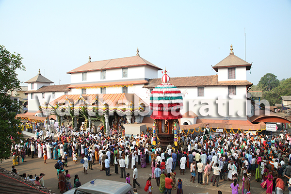 ಧರ್ಮಸ್ಥಳ; ಶಿವರಾತ್ರಿ ಸಂದರ್ಭದಲ್ಲಿ ರಥೋತ್ಸವ