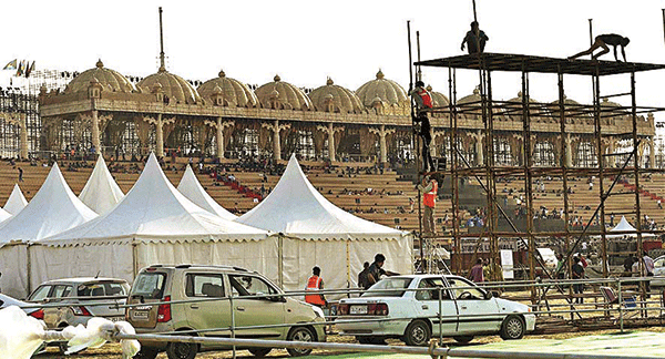 ಆರ್ಟ್ ಆಫ್ ಲಿವಿಂಗ್ ಕಾರ್ಯಕ್ರಮಕ್ಕೆ ಶರತ್ತುಬದ್ಧ ಅನುಮತಿ