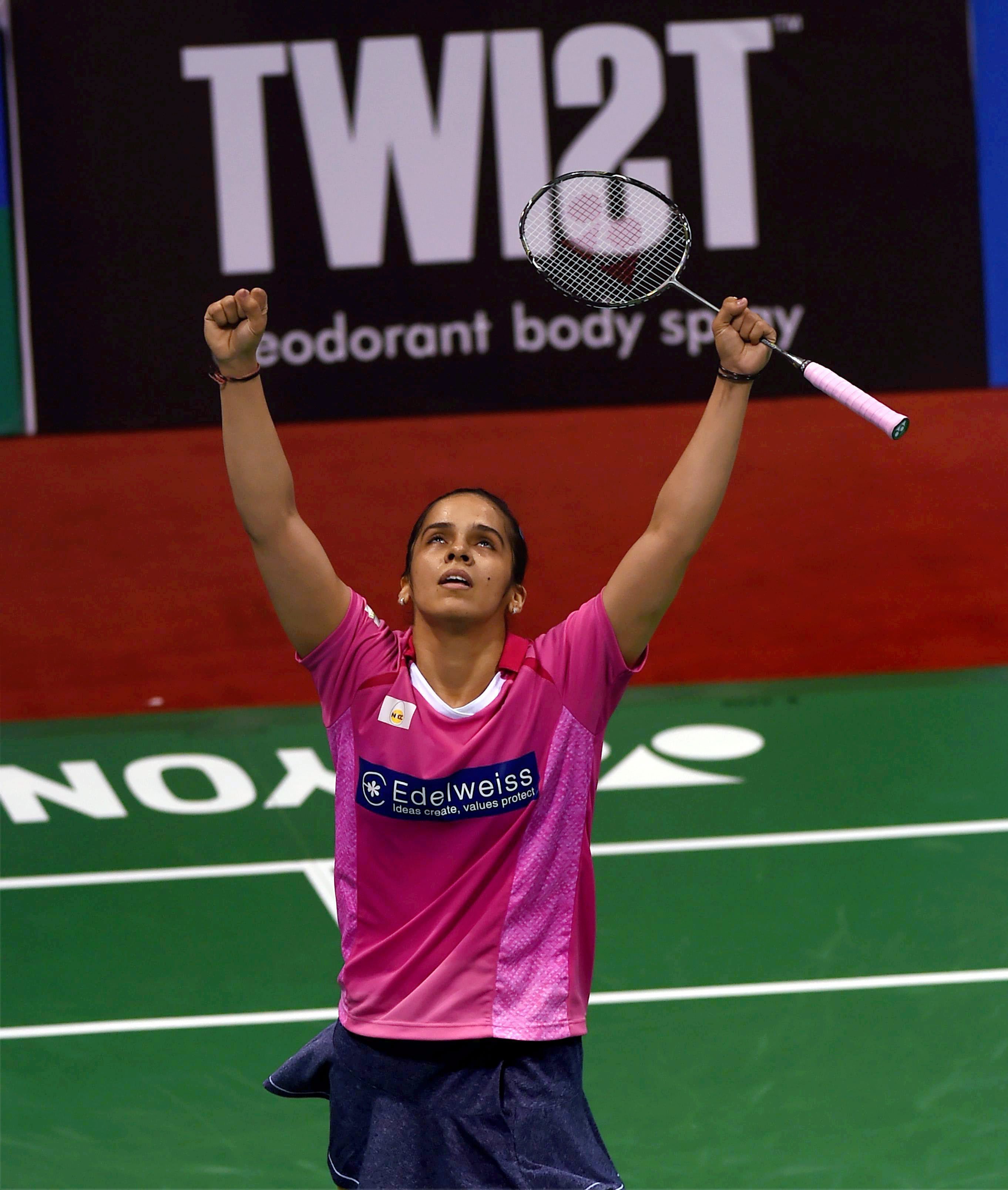 ಇಂಡಿಯಾ ಸೂಪರ್ ಸರಣಿ: ಸೈನಾ ಸೆಮಿ ಫೈನಲ್‌ಗೆ