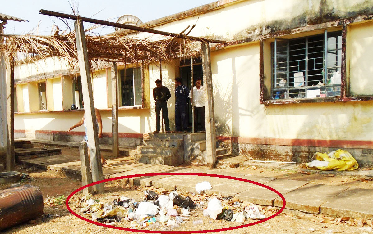 ಸೊರಬ ವಿದ್ಯುತ್ ಉಪಕೇಂದ್ರ ಅವ್ಯವಸ್ಥೆಯ ಆಗರ