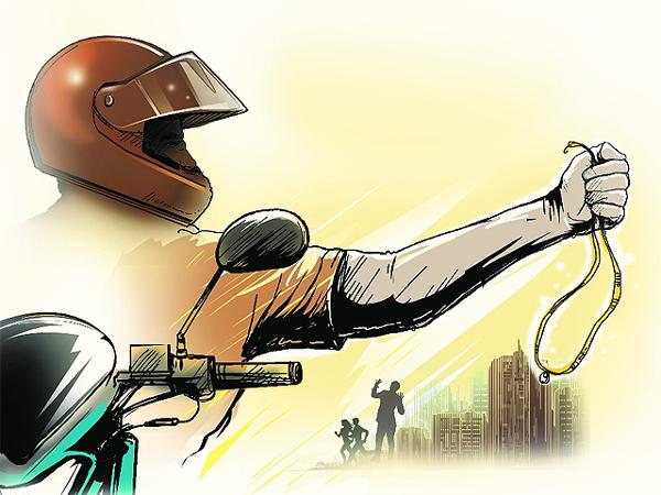 ಮಂಗಳೂರು : ಮಹಿಳೆಯ ಕುತ್ತಿಗೆಯಿಂದ 3.42 ಲಕ್ಷ ರೂ. ವೌಲ್ಯದ ಸರ ಕಳವು