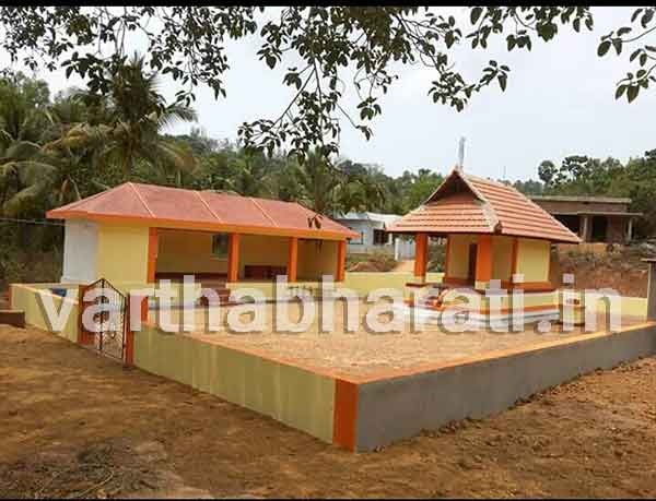 ಪುನರ್ ಪ್ರತಿಷ್ಠಾ ಬ್ರಹ್ಮಕಲಶಾಭಿಷೇಕಕ್ಕೆ ಸಿದ್ದಗೊಂಡಿರುವ ಪಟ್ಟೋರಿ ದೈವಸ್ಥಾನ