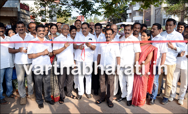 ಮಂಗಳೂರು : ನಂತೂರು-ಕದ್ರಿ ಕಾಂಕ್ರೀಟ್ ರಸ್ತೆ ಉದ್ಘಾಟನೆ