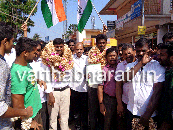 ಸುಳ್ಯ: ಸ್ಥಾನ ಉಳಿಸಿಕೊಂಡ ಕಾಂಗ್ರೆಸ್, ಬಿಜೆಪಿ  ವಿಜಯೋತ್ಸವದ ವೇಳೆ ಘರ್ಷಣೆ