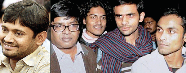 ಜೆಎನ್‌ಯು ವಿವಾದ: ಕನ್ಹಯ್ಯ ಕುಮಾರ್‌ಗೆ ದಂಡ ಉಮರ್ ಸಹಿತ ಮೂವರು ಅಮಾನತು