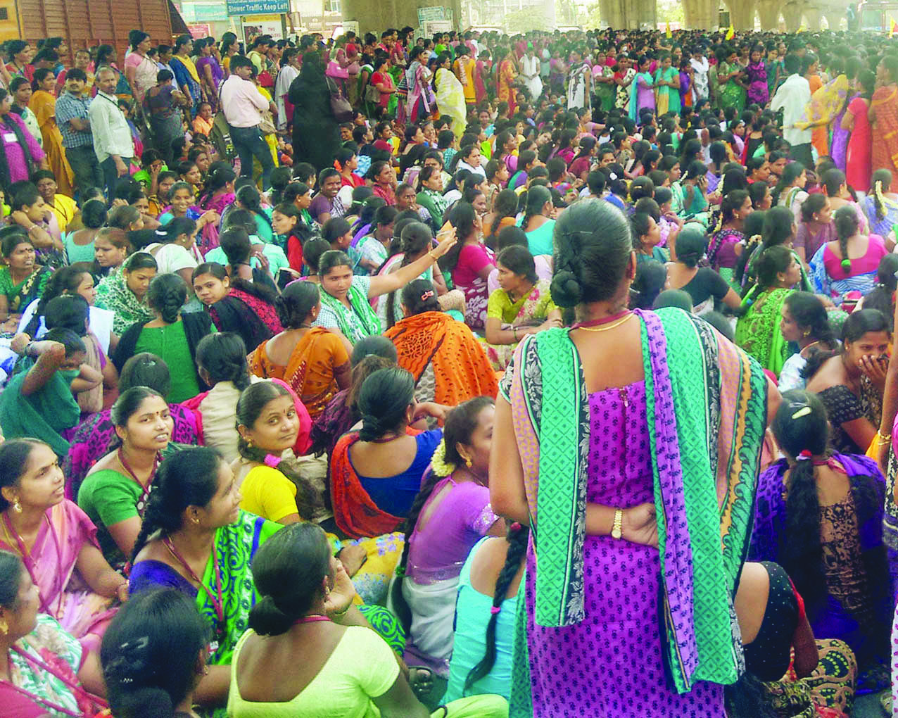 ಕಾರ್ಮಿಕರ ಕೇಸ್ ಹಿಂಪಡೆಯಲು ಜಂಟಿ ಕಾರ್ಮಿಕ ಸಂಘಟನೆಗಳ ಆಗ್ರಹ