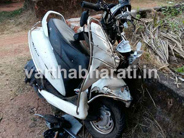 ಕಡಬ  : ಇನ್ನೋವಾ-ಸ್ಕೂಟರ್ ಢಿಕ್ಕಿ: ಸವಾರರಿಗೆ ಗಾಯ