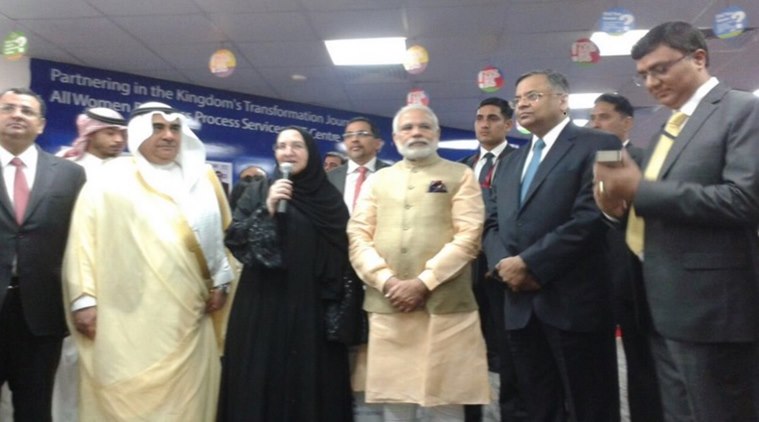 ರಿಯಾದ್: ಟಿಸಿಎಸ್‌ಗೆ ಮೋದಿ ಭೇಟಿ