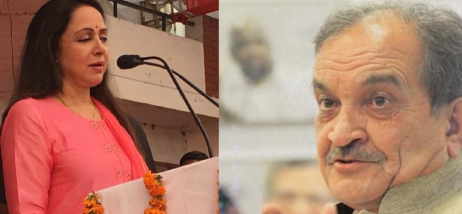 ಹೇಮಮಾಲಿನಿ ಬಂದ ಮೇಲೆ ನನ್ನ ಕಿಮ್ಮತ್ತೇ ಕಡಿಮೆಯಾಯಿತು: ಕೇಂದ್ರ ಸಚಿವ ವೀರೇಂದ್ರ ಸಿಂಗ್!