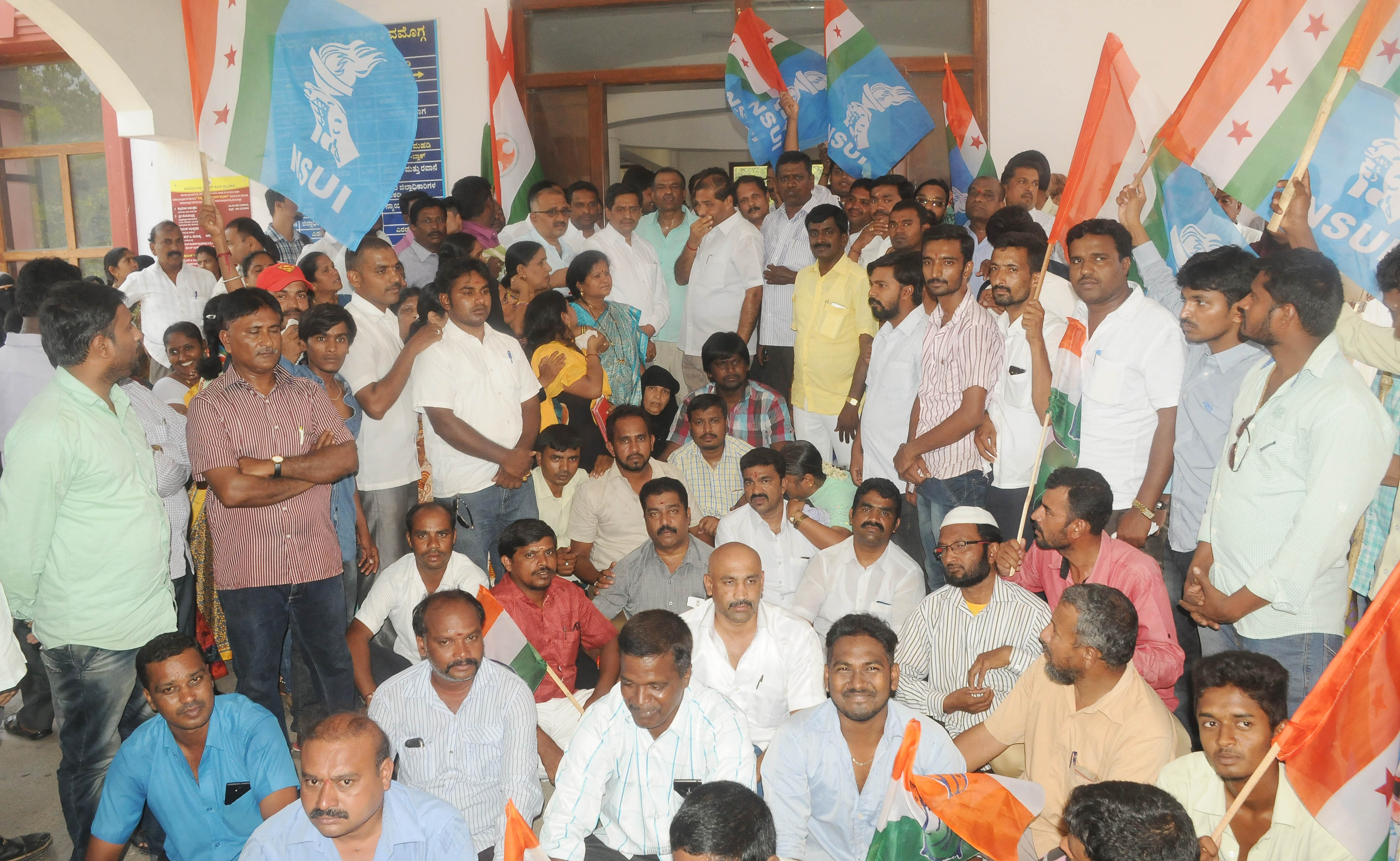 ಕೇಂದ್ರ ಸರಕಾರದ ವಿರುದ್ಧ ಕಾಂಗ್ರೆಸ್ ಪ್ರತಿಭಟನೆ