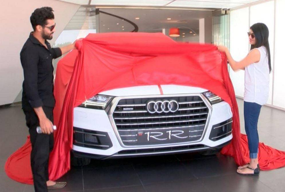 ಜಡೇಜಗೆ ಅತ್ತೆ-ಮಾವನ ‘ಆಡಿ-ಕ್ಯೂ 7’ ಕಾರು ಉಡುಗೊರೆ