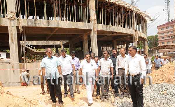 ಬಿ.ಸಿ.ರೋಡ್ ನೂತನ ಬಸ್ ನಿಲ್ದಾಣ ಕಾಮಗಾರಿ ಸಚಿವ ರೈಯಿಂದ ಪರಿಶೀಲನೆ