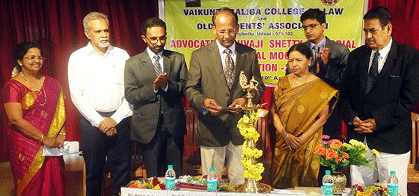 ಉಡುಪಿ: ರಾಷ್ಟ್ರೀಯ ಅಣಕು ನ್ಯಾಯಾಲಯ ಸ್ಪರ್ಧೆ ಉದ್ಘಾಟನೆ