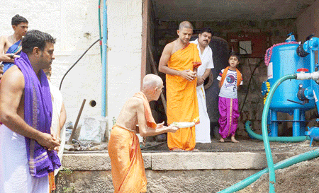 ಮಧ್ವ ಸರೋವರಕ್ಕೆ ನೀರು ಶುದ್ಧೀಕರಣ ಯಂತ್ರ ಅಳವಡಿಕೆ