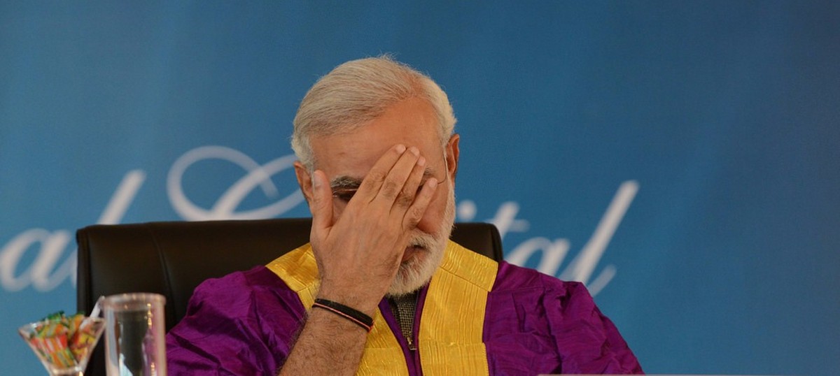 ಕೇರಳದಲ್ಲಿ ಮುಗ್ಗರಿಸಿದ ಮೋದಿ