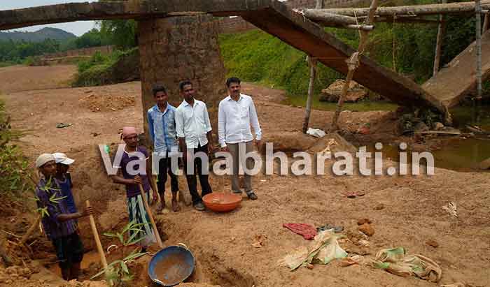 ರಂತಡ್ಕ: ಕಾಲ್ಸೇತುವೆ ನಿರ್ಮಾಣ ಕಾಮಗಾರಿಗೆ ಚಾಲನೆ