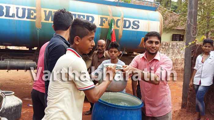 ಎಸ್‌ಡಿಪಿಐ ಅಮೆಮಾರ್ ಘಟಕದ ವತಿಯಿಂದ ಉಚಿತ ನೀರು ಪೂರೈಕೆ