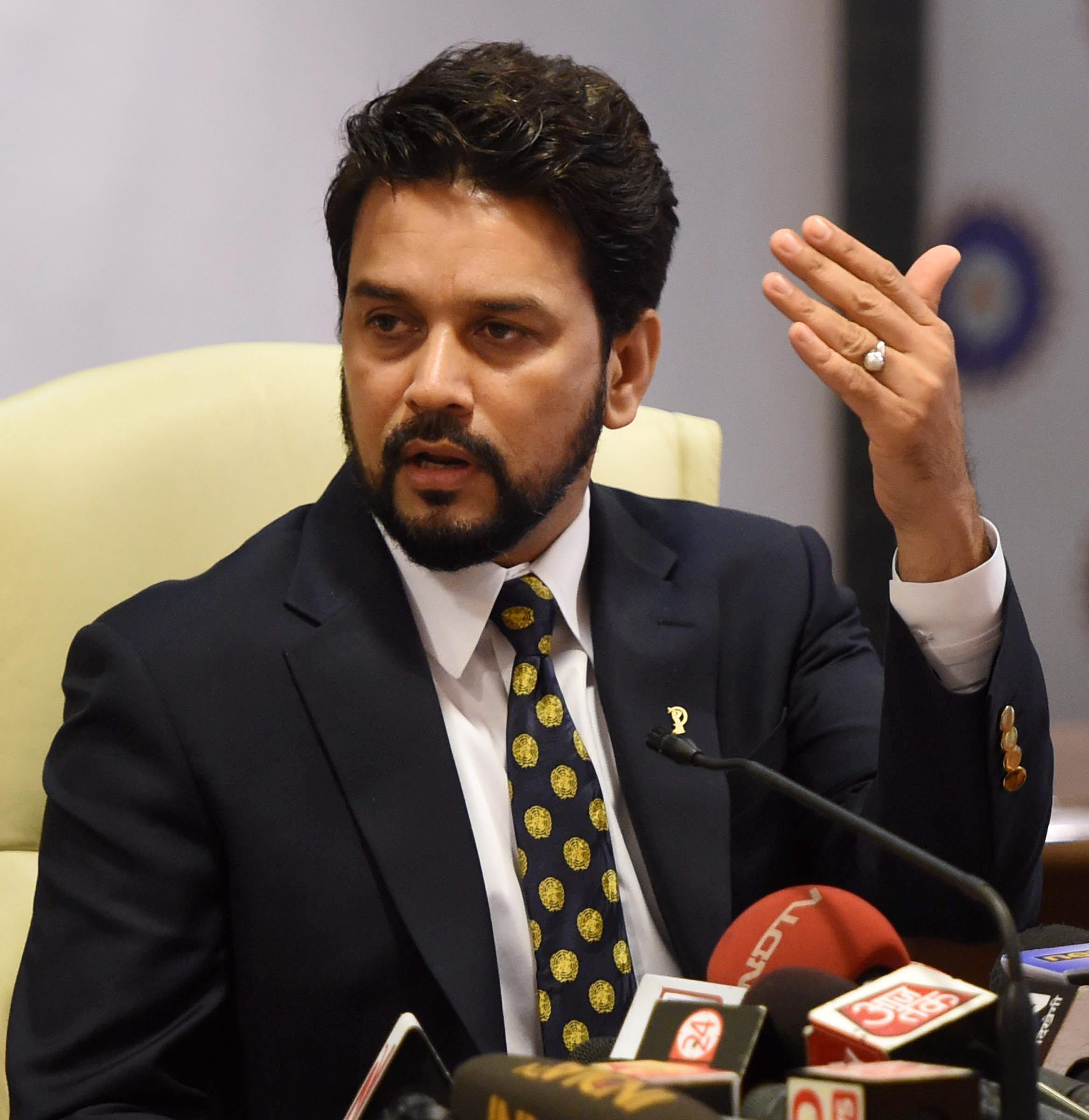 ಬಿಸಿಸಿಐ ನೂತನ ಅಧ್ಯಕ್ಷ ಠಾಕೂರ್‌ರಿಂದ ಸುಧಾರಣೆಗಳ ಘೋಷಣೆ