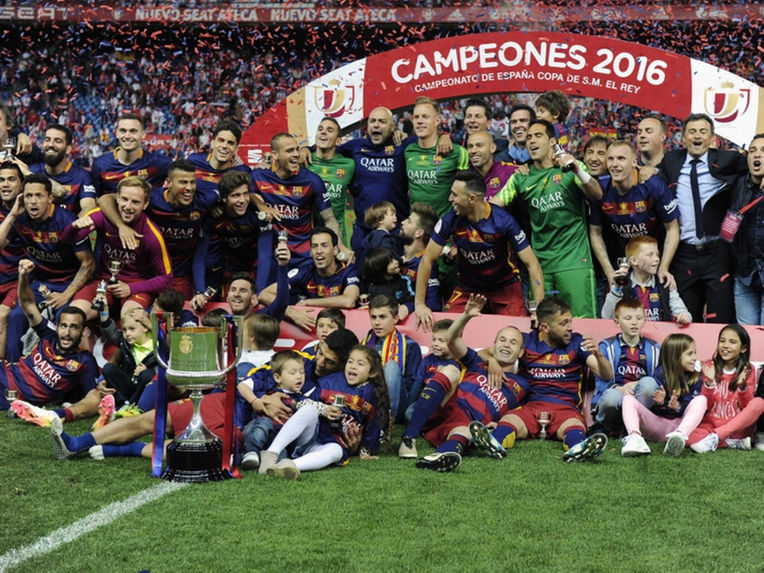 ಕೊಪಾ ಡೆಲ್ ರೇ ಟ್ರೋಫಿ ಬಾಚಿಕೊಂಡ ಬಾರ್ಸಿಲೋನ