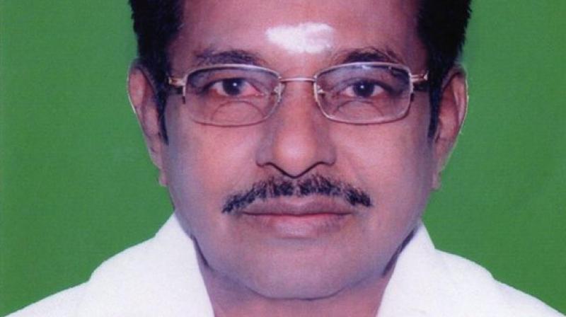 ಇಂದು ಪ್ರಮಾಣ ವಚನ ಸ್ವೀಕರಿಸಲಿದ್ದ   ತಮಿಳುನಾಡು ಶಾಸಕ ಸೀನಿವೇಲ್  ನಿಧನ