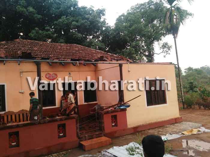 ಬೆಳ್ತಂಗಡಿ: ಭಾರೀ ಮಳೆ, ಗಾಳಿಯಿಂದಾಗಿ ಹಲವೆಡೆ ಹಾನಿ