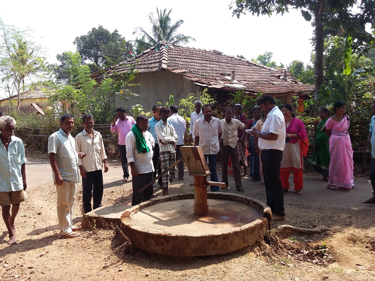 ತೀರ್ಥಹಳ್ಳಿಗೆ ಬರ ಅಧ್ಯಯನ ತಂಡ ಭೇಟಿ