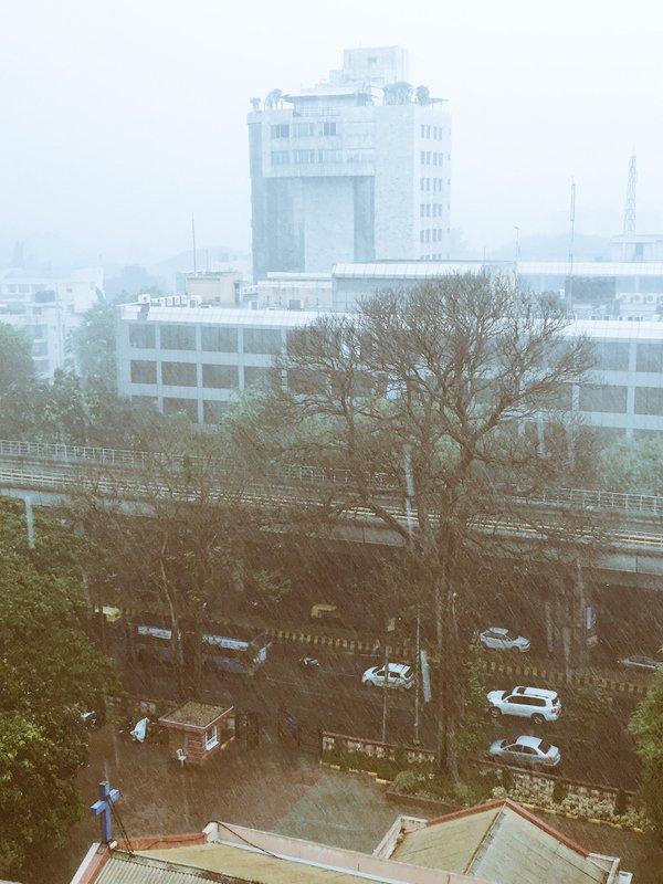 ಬೆಂಗಳೂರು, ಮೈಸೂರಿನಲ್ಲಿ  ಭಾರೀ ಮಳೆ