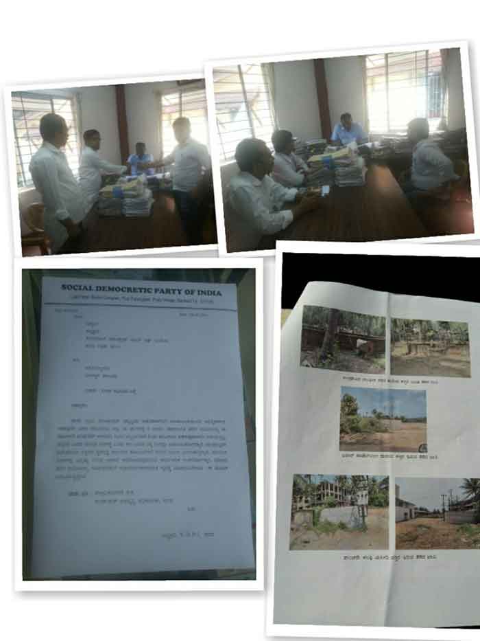 ಎಸ್.ಡಿ.ಪಿ.ಐ ಅಮೆಮಾರ್ ಘಟಕದಿಂದ ಕುಡಿಯುವ ನೀರಿಗಾಗಿ ಮನವಿ