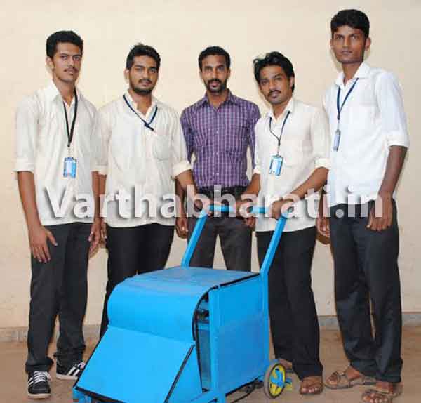 ಪುತ್ತೂರು: ವಿವೇಕಾನಂದ ಕಾಲೇಜ್ ವಿದ್ಯಾರ್ಥಿಗಳ ಪ್ರೊಜೆಕ್ಟ್‌ಗೆ ಪ್ರಶಸ್ತಿ