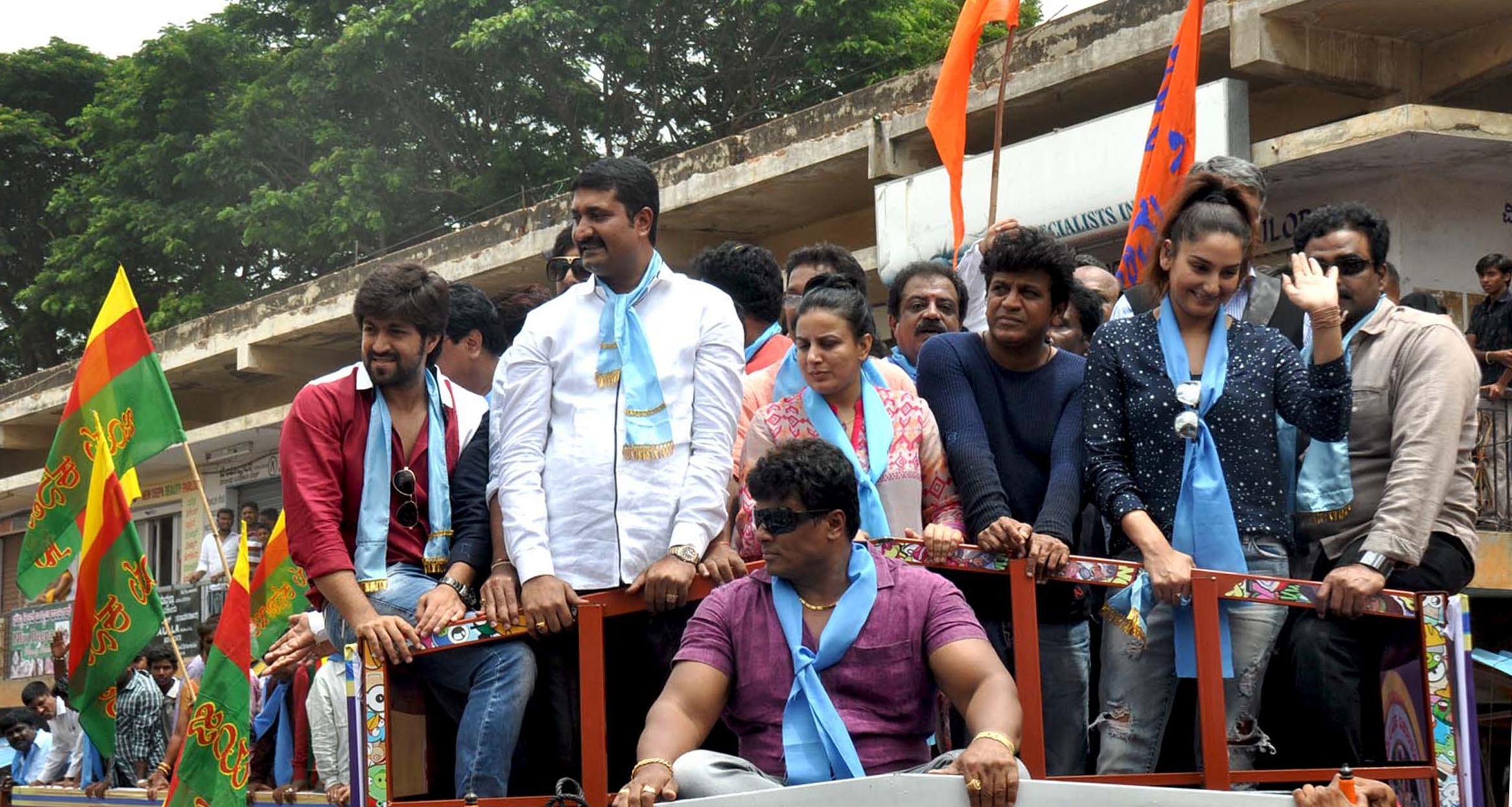 ಶಾಶ್ವತ ನೀರಾವರಿ ಹೋರಾಟಕ್ಕೆ ಚಾಲನೆ ನೀಡಿದ ಚಿತ್ರರಂಗ