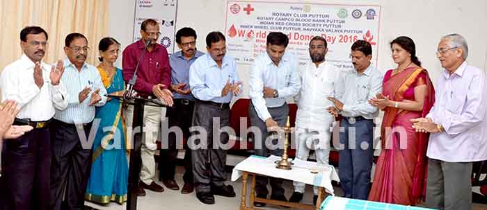 ರಕ್ತದಾನದಿಂದ ಸಾಮಾಜಿಕ ಸಾಮರಸ್ಯ ಹೆಚ್ಚಳ: ಡಾ.ರಾಜೇಂದ್ರ ಕೆ.ವಿ.